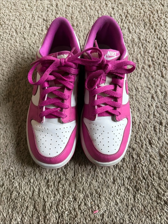 Nike Other - Nike Kids Hot Pink and White Low-Top Sneakers
